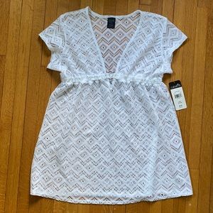 White Lace Coverup